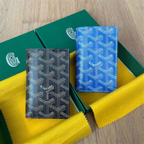 goyard st. pierre|Goyard saint pierre card wallet.